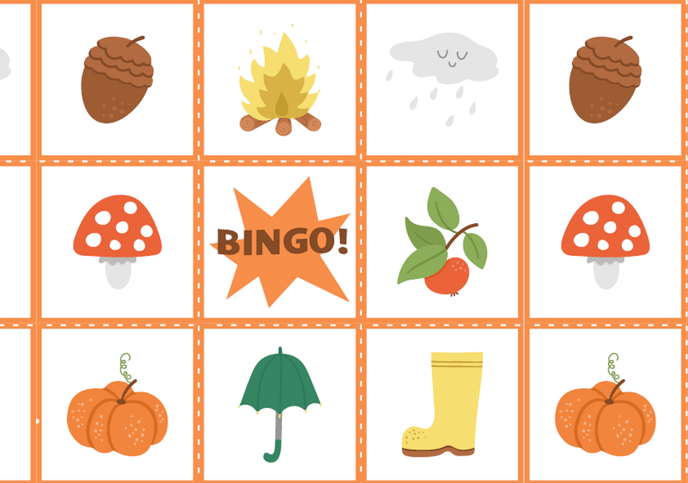 Herfstbingo